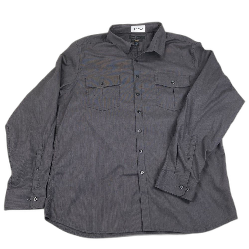 Marc Anthony Luxury Stretch,  MeWrinkle Resistant Long Sleeve Shirt,  Slim Fit,